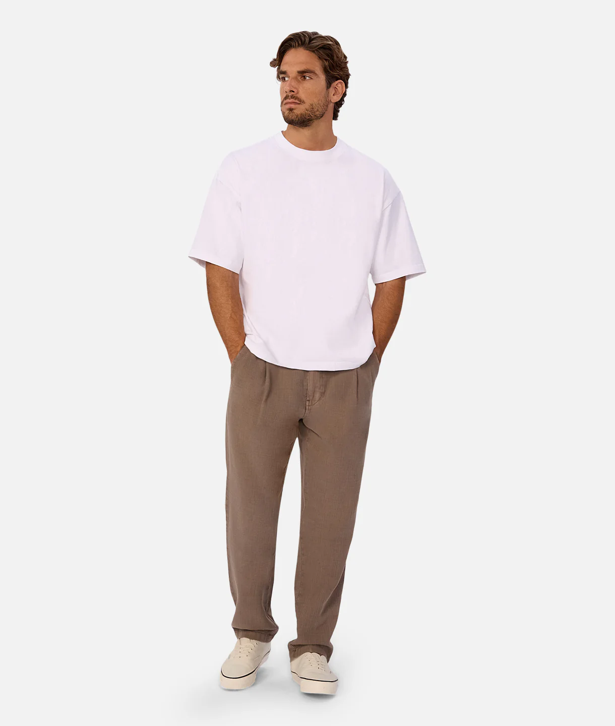 The Mallorca Pant - Cappuccino