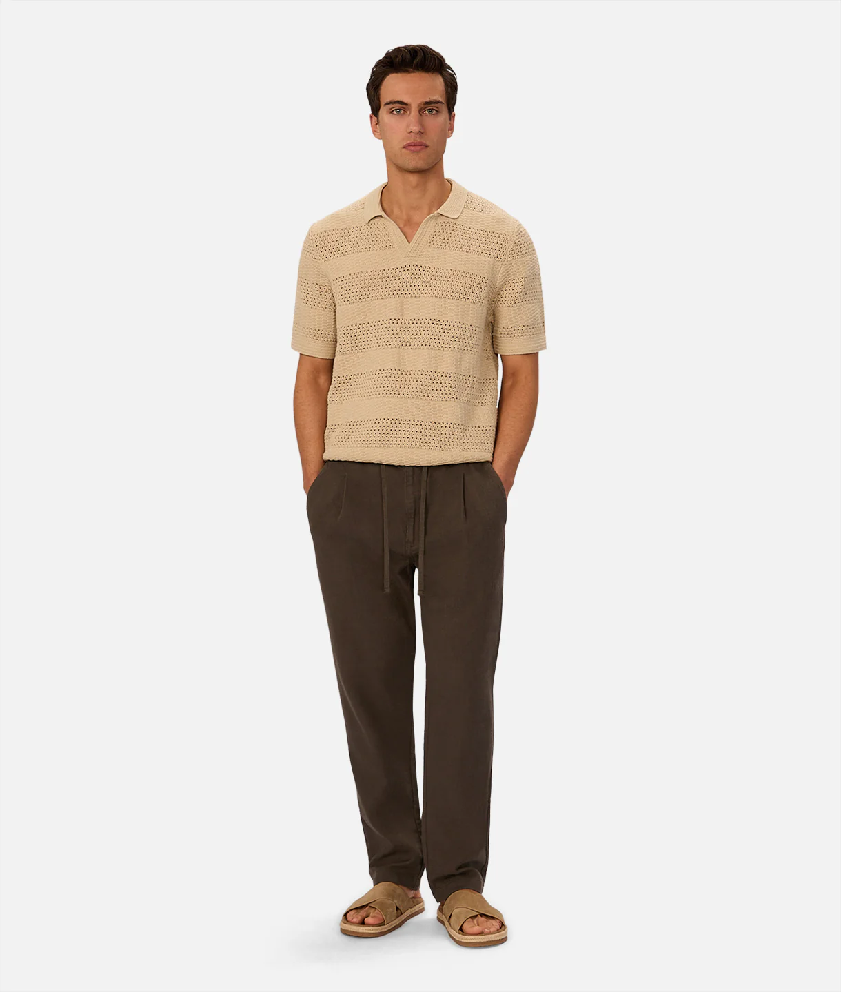 The Mallorca Pant - Gunmetal