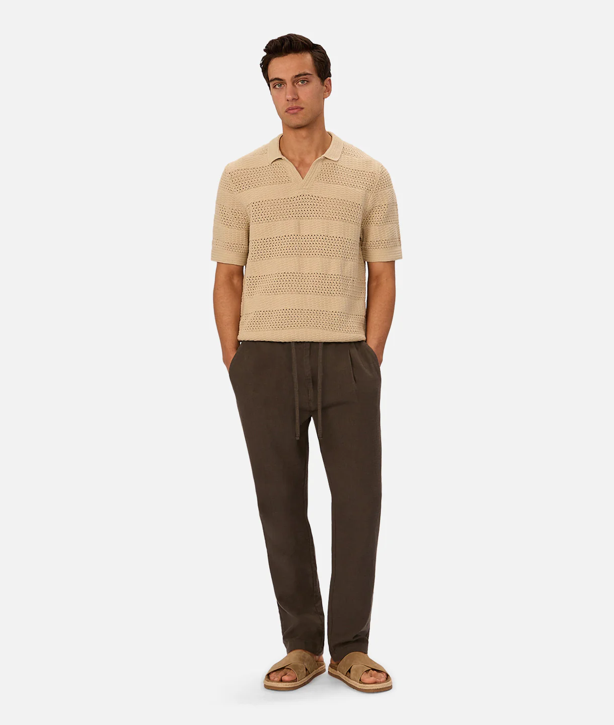 The Mallorca Pant - Gunmetal