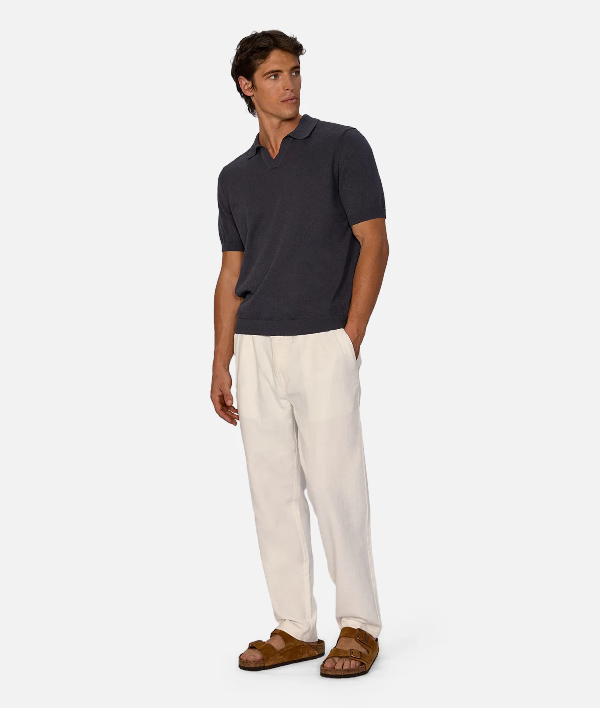 The Mallorca Pant - Ivory