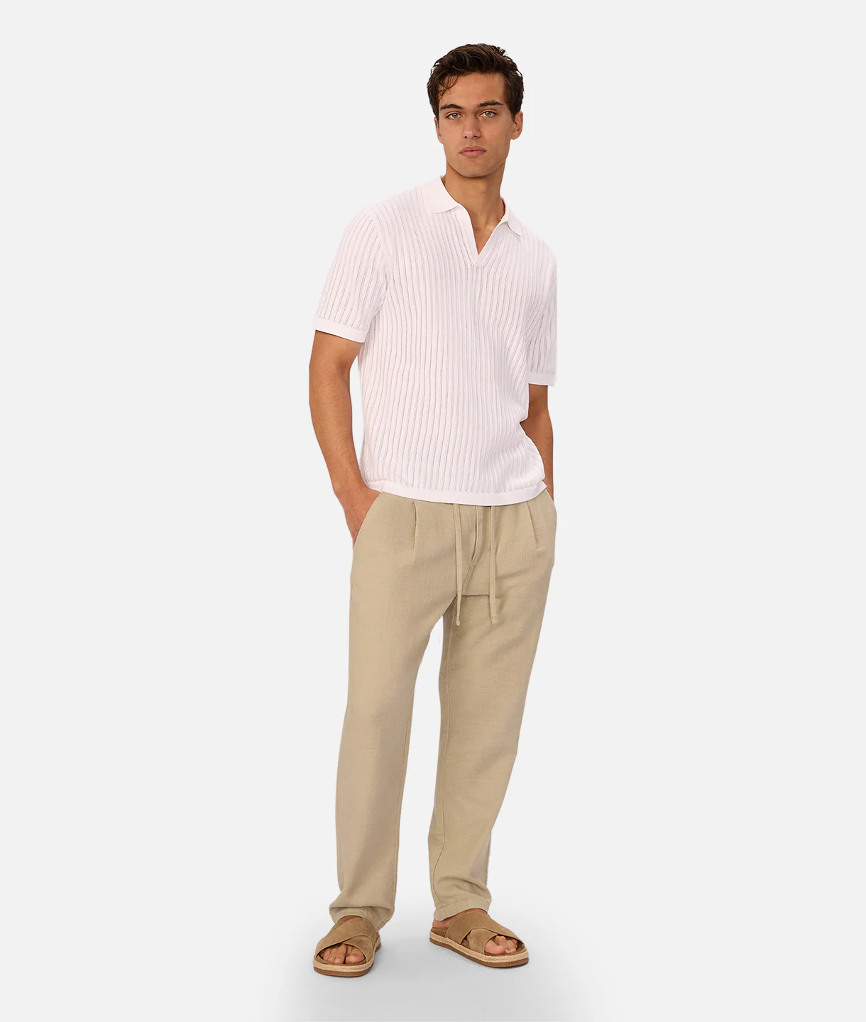 The Mallorca Pant - Shallot