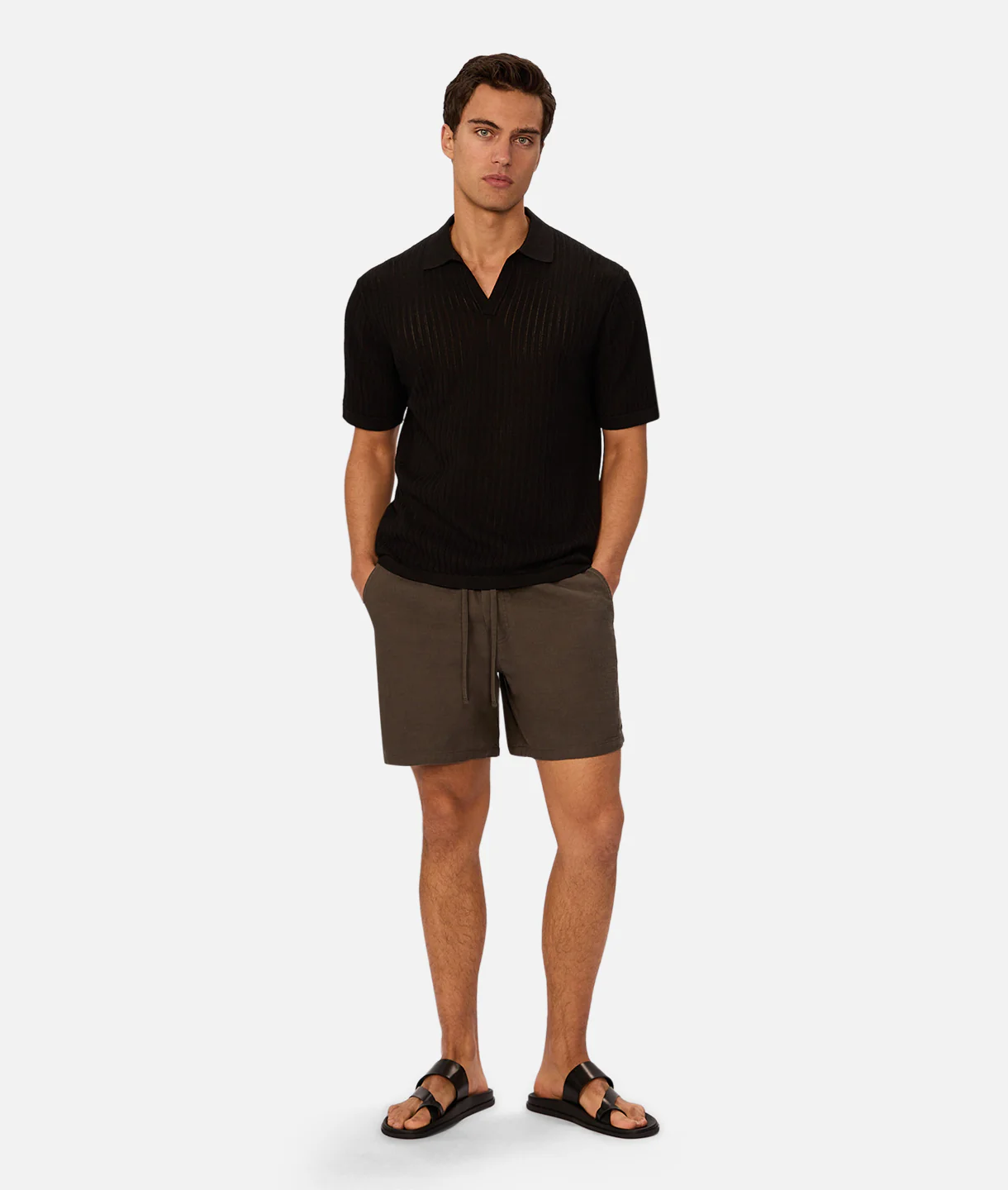 The Mallorca Short - Gunmetal