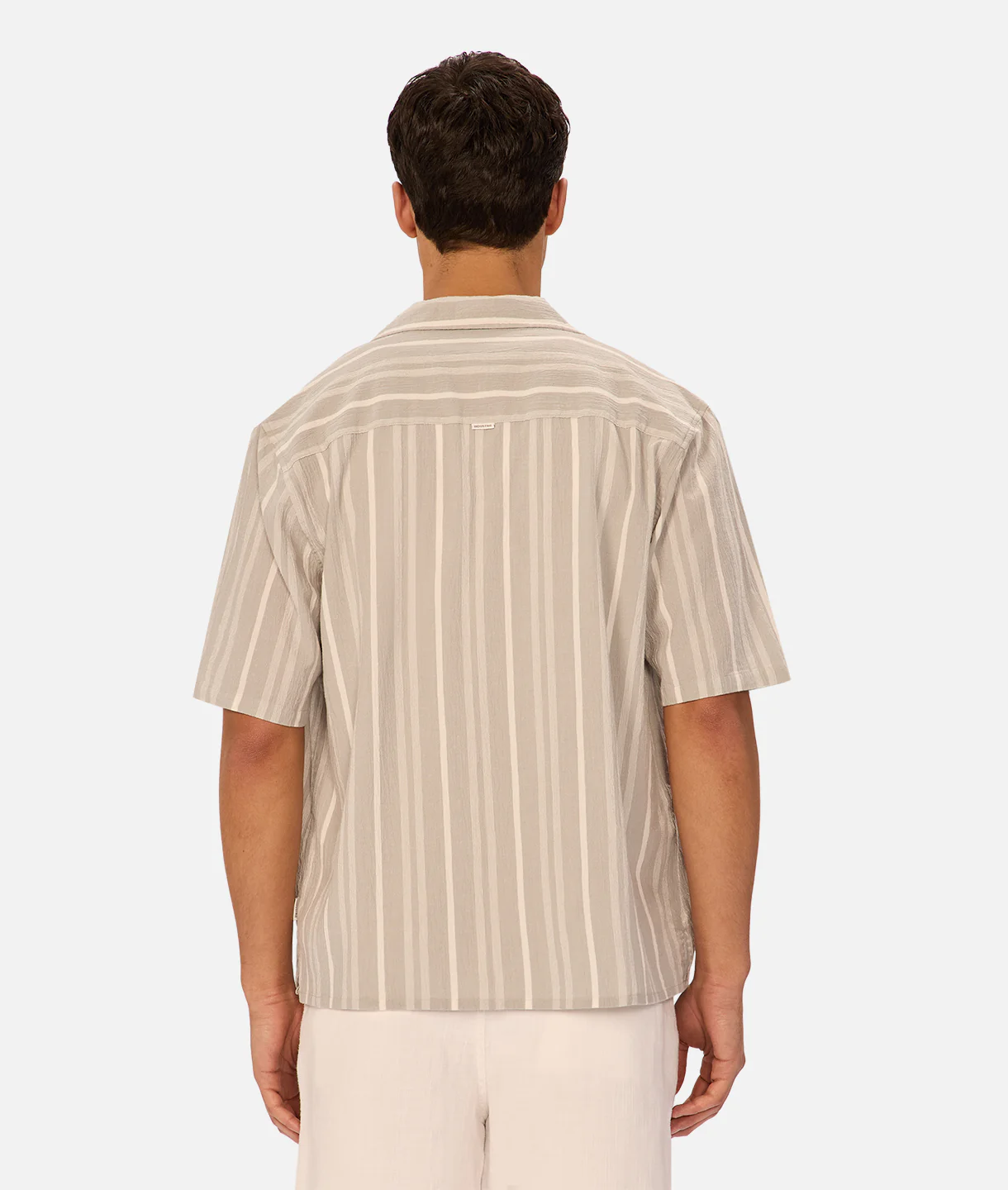 The Manzoni Short Sleeve Shirt - Sage White