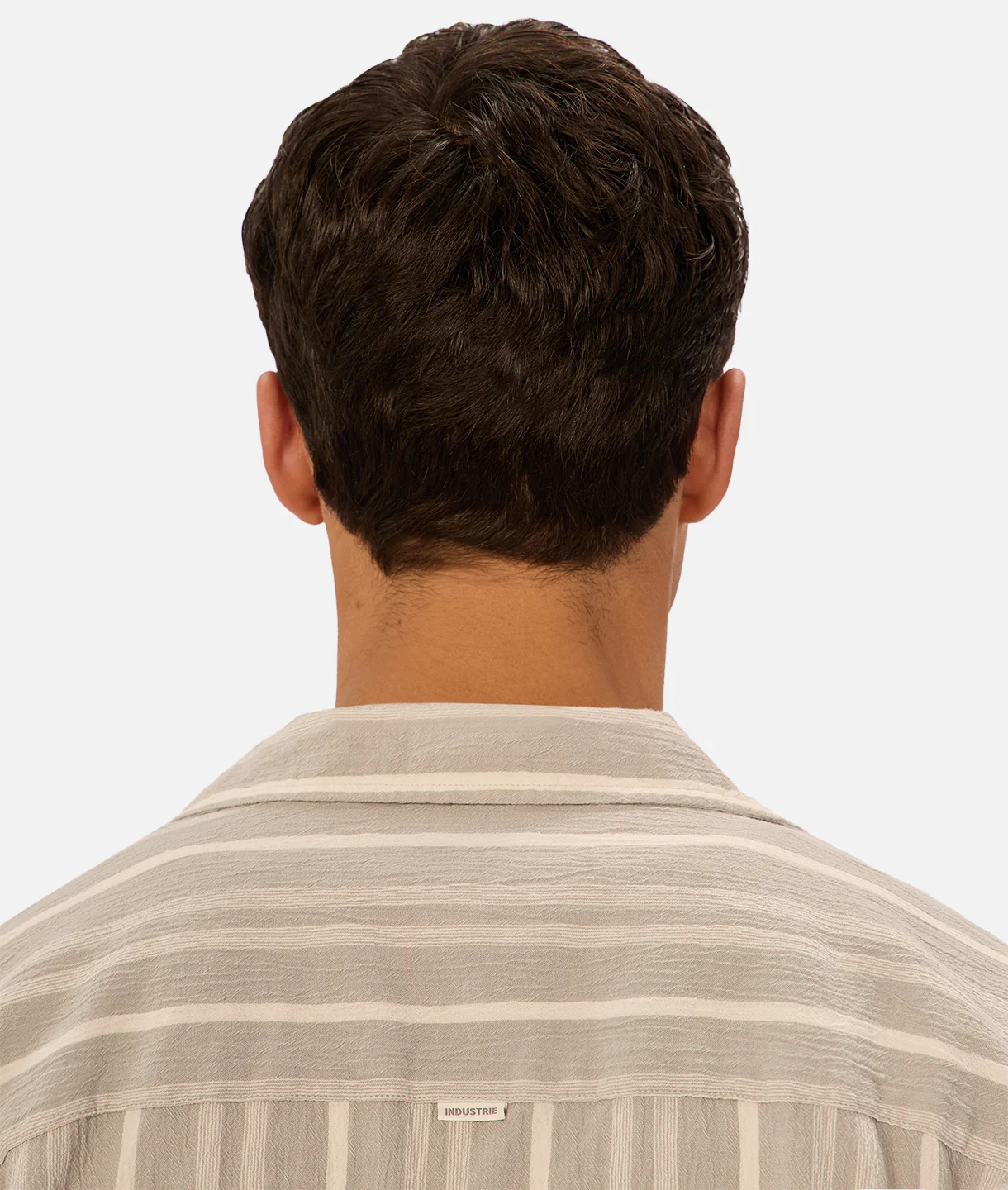 The Manzoni Short Sleeve Shirt - Sage White
