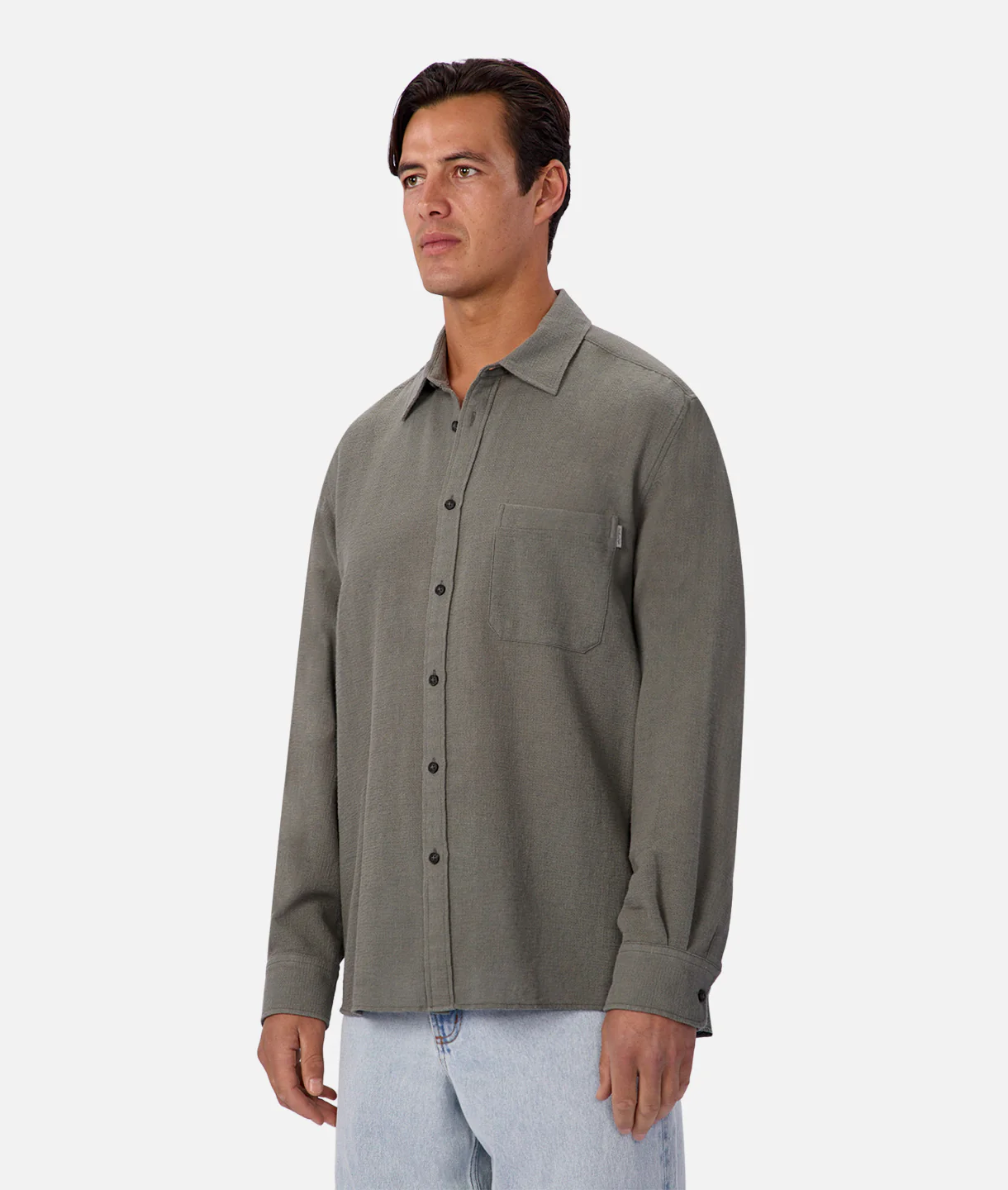 The Marbella Long Sleeve Shirt - Everglade