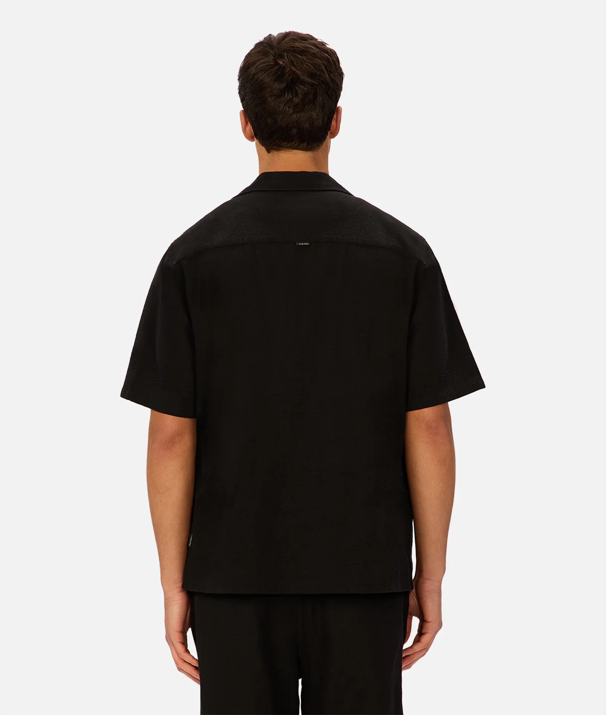 The Marbella Short Sleeve Shirt - Black