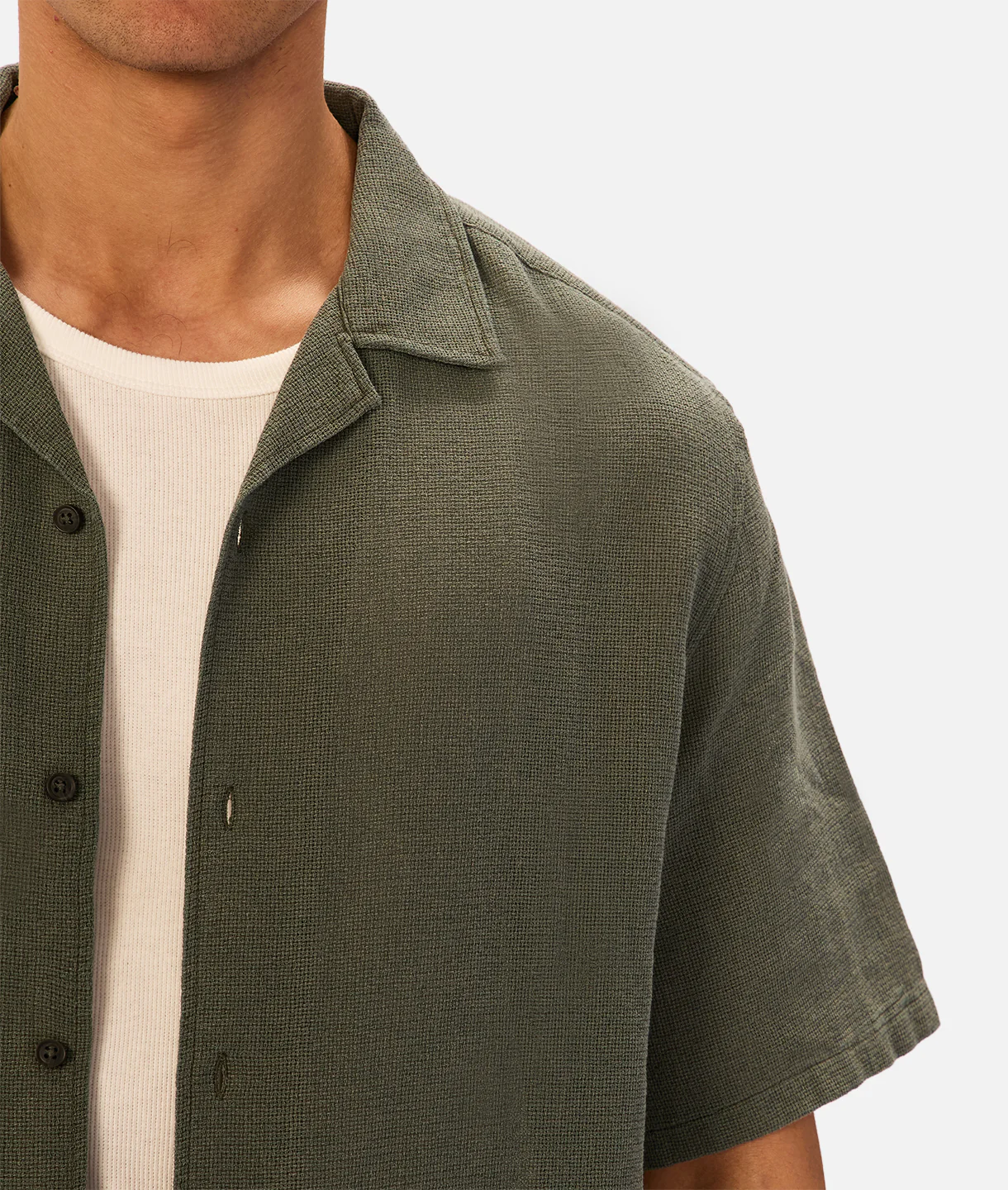 The Marbella Short Sleeve Shirt - Everglade