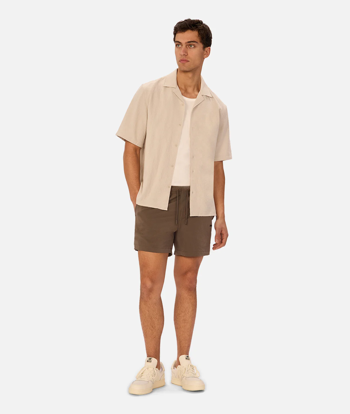 The Marbella Short Sleeve Shirt - Grain