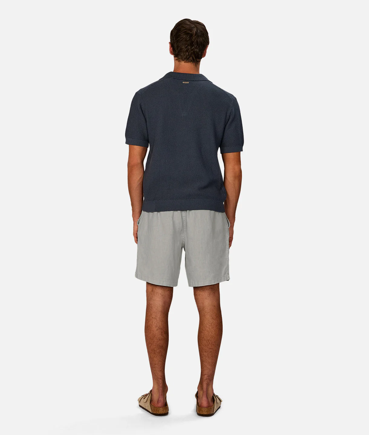 The Marina Linen Short - Aegean