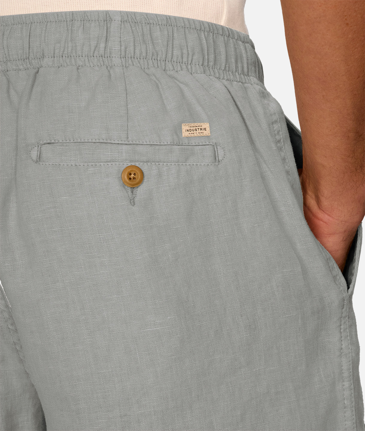 The Marina Linen Short - Aegean