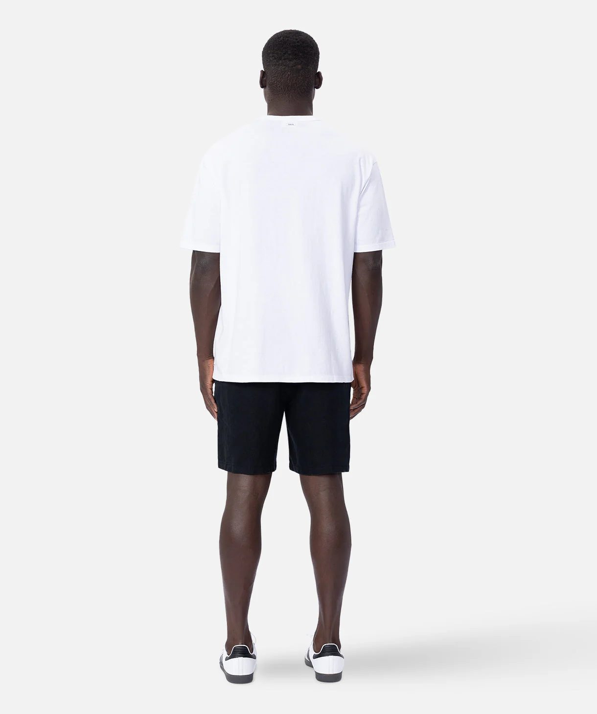 The Marina Linen Short - Black