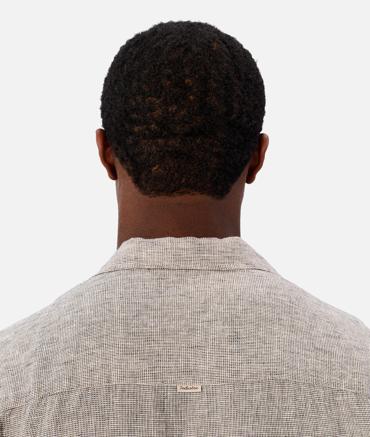 The Melrose Short Sleeve Shirt - Salt & Pepper