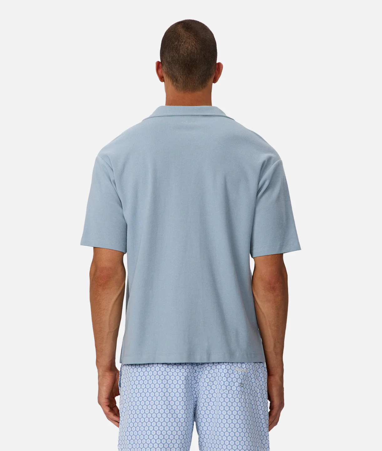 The Mercer Short Sleeve Shirt - Aqua