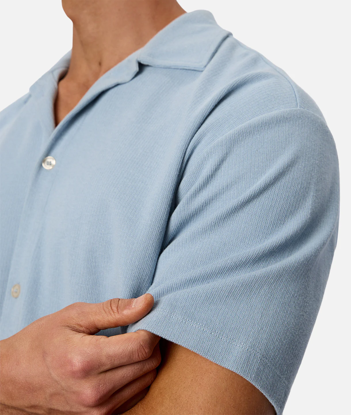 The Mercer Short Sleeve Shirt - Aqua