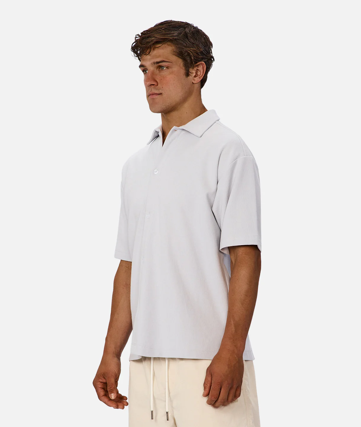 The Mercer Short Sleeve Shirt - Cloud