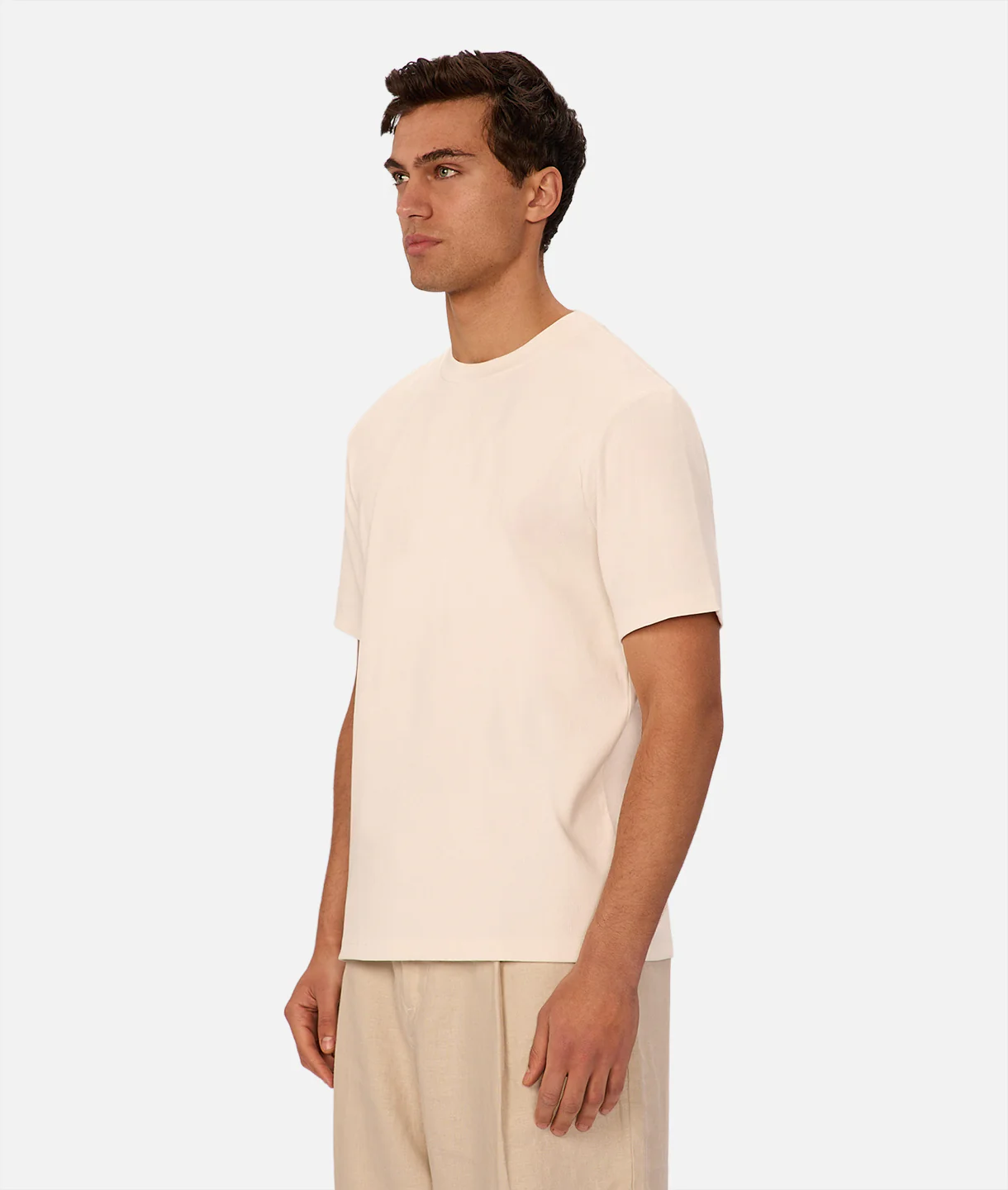 The Miles T-Shirt - Cream