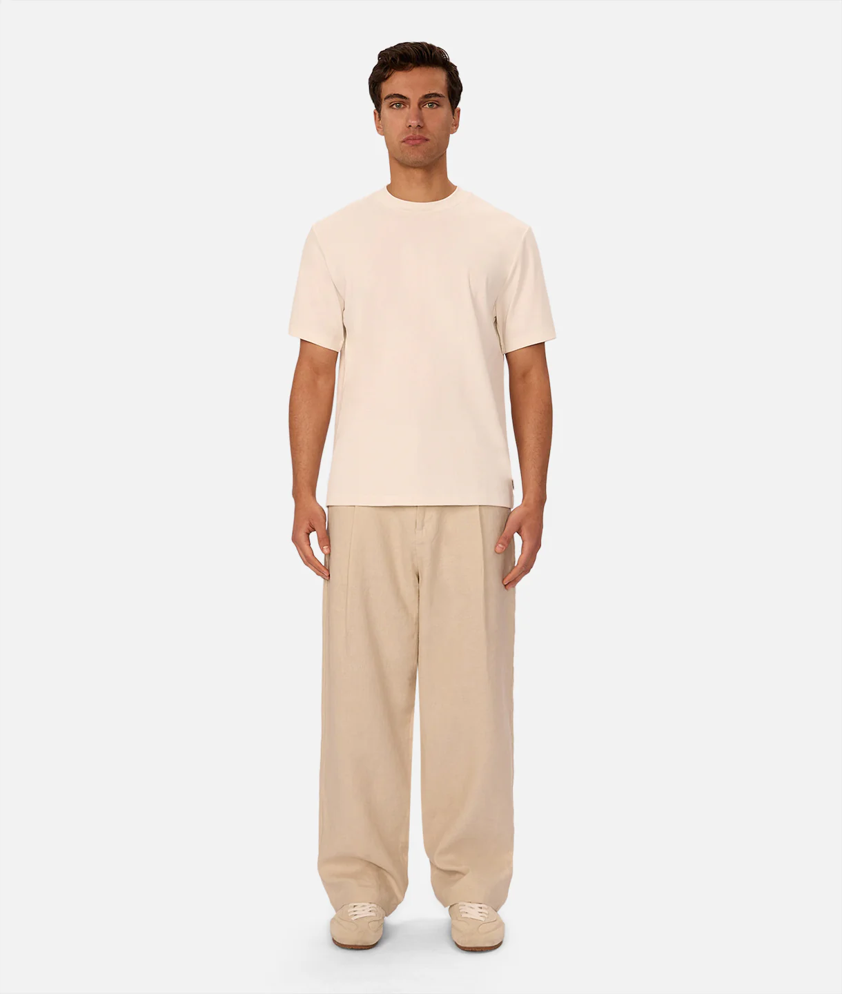 The Miles T-Shirt - Cream