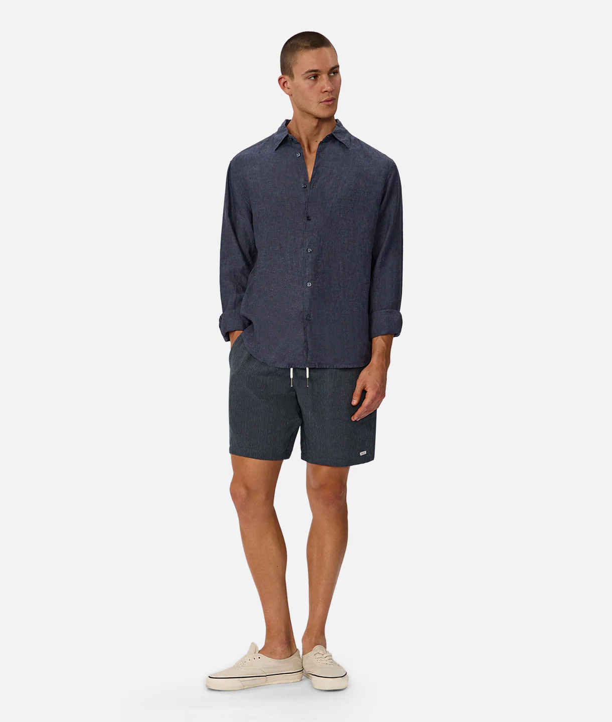 The Novara Short - Teal / Grey