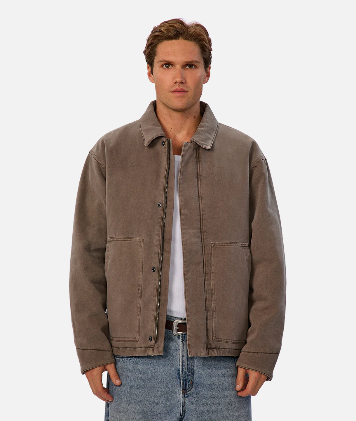 2319-the-oklahoma-jacket-washed-brown-1.webp The Oklahoma Jacket - Washed Brown