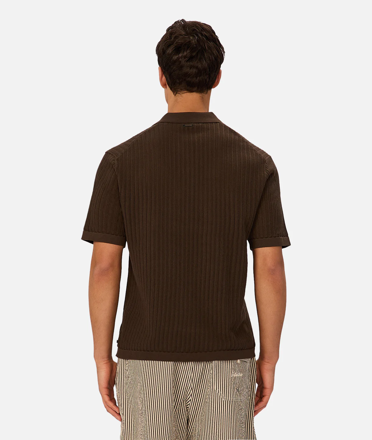 The Poolside Polo - Dark Teak