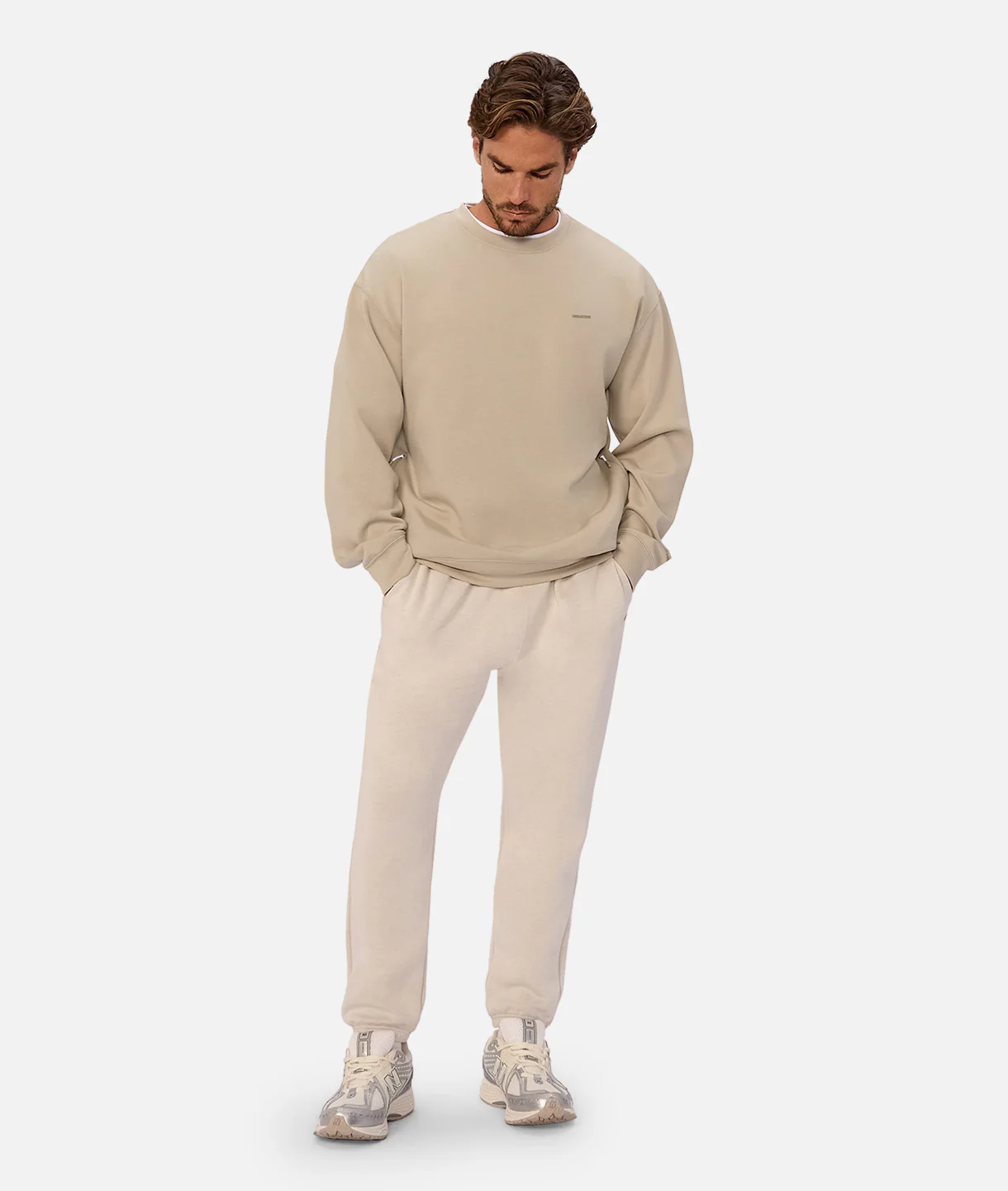 The Manning Sweatpant - Stone Heather