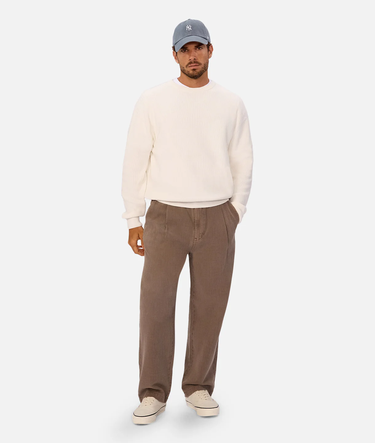 The Relaxed Mallorca Pant - Cappucino