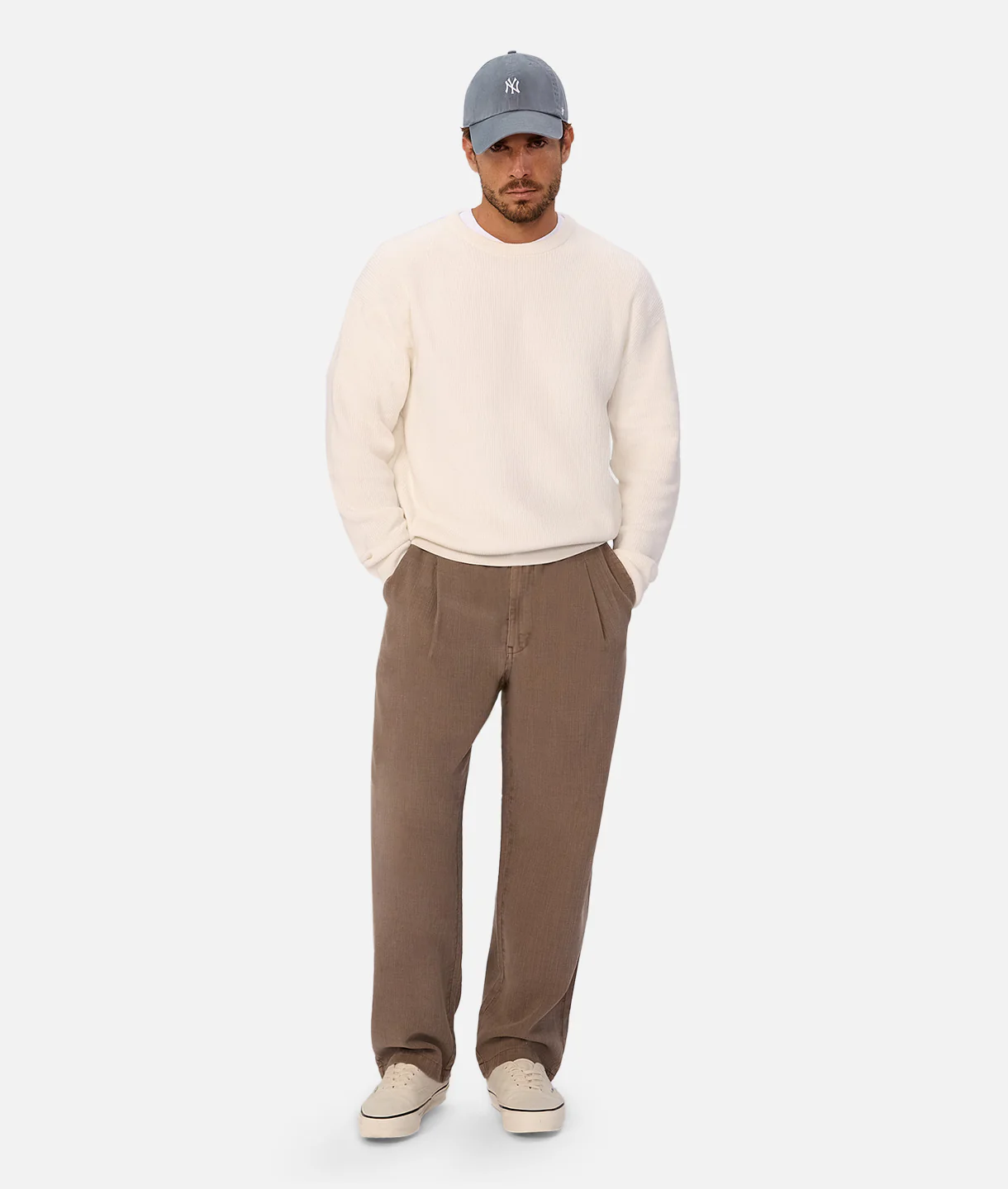 The Relaxed Mallorca Pant - Cappucino
