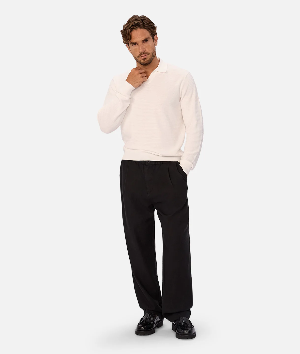 The Relaxed Mallorca Pant - OD Black
