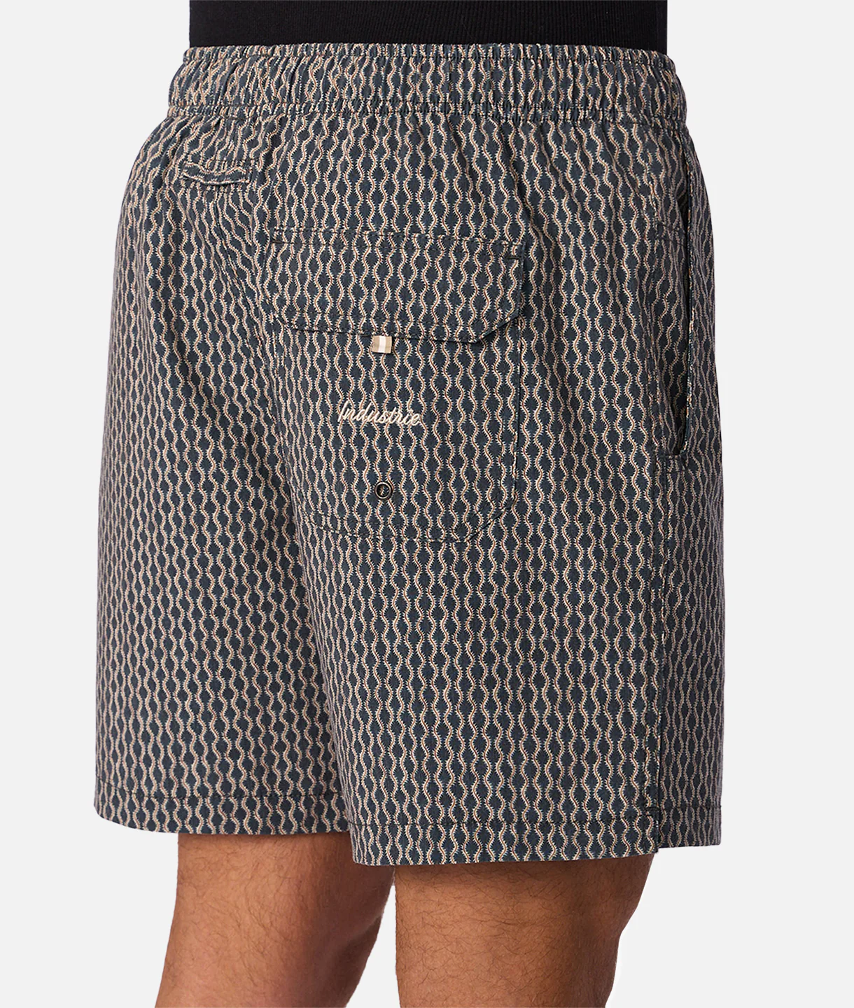 The Savanna Swim Short - Navy/Multi