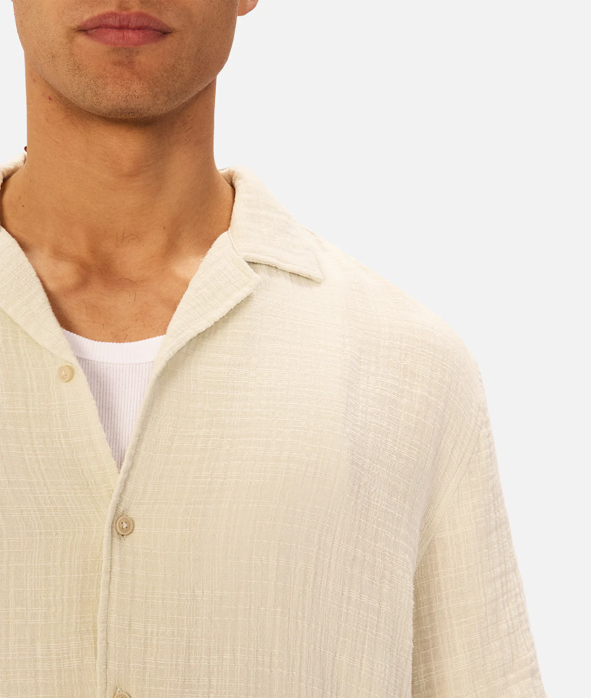 The Seguro Short Sleeve Shirt - Duck Egg