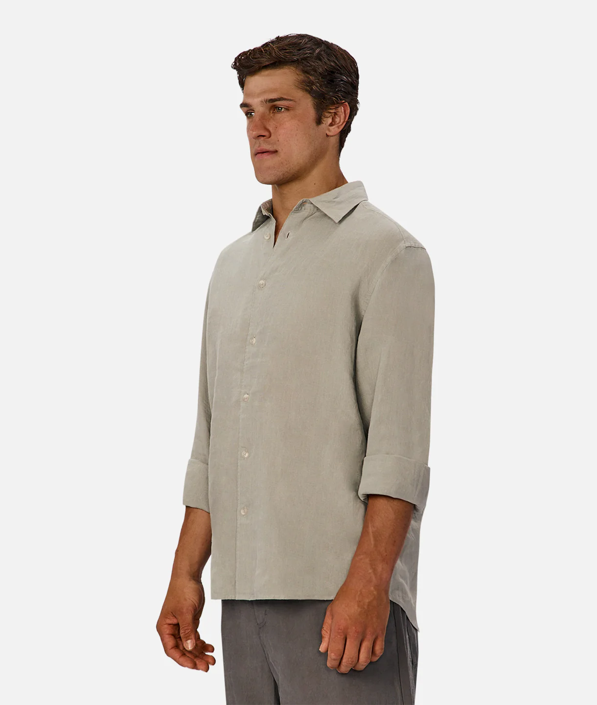 2578-the-st-martins-long-sleeve-linen-shirt-spruce-3.webp The St Martins Long Sleeve Linen Shirt - Spruce