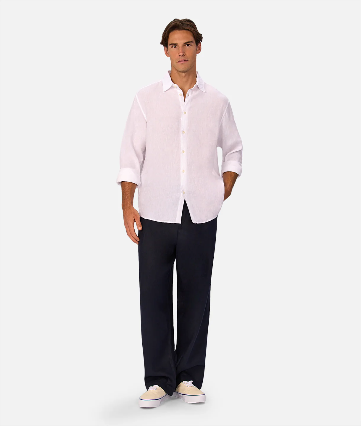 2585-the-st-martins-long-sleeve-linen-shirt-winter-white-8.webp The St Martins Long Sleeve Linen Shirt - Winter White