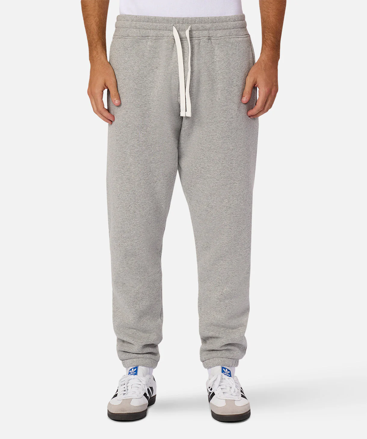 Del Sur Marle Sweatpant - Mid Grey Marle