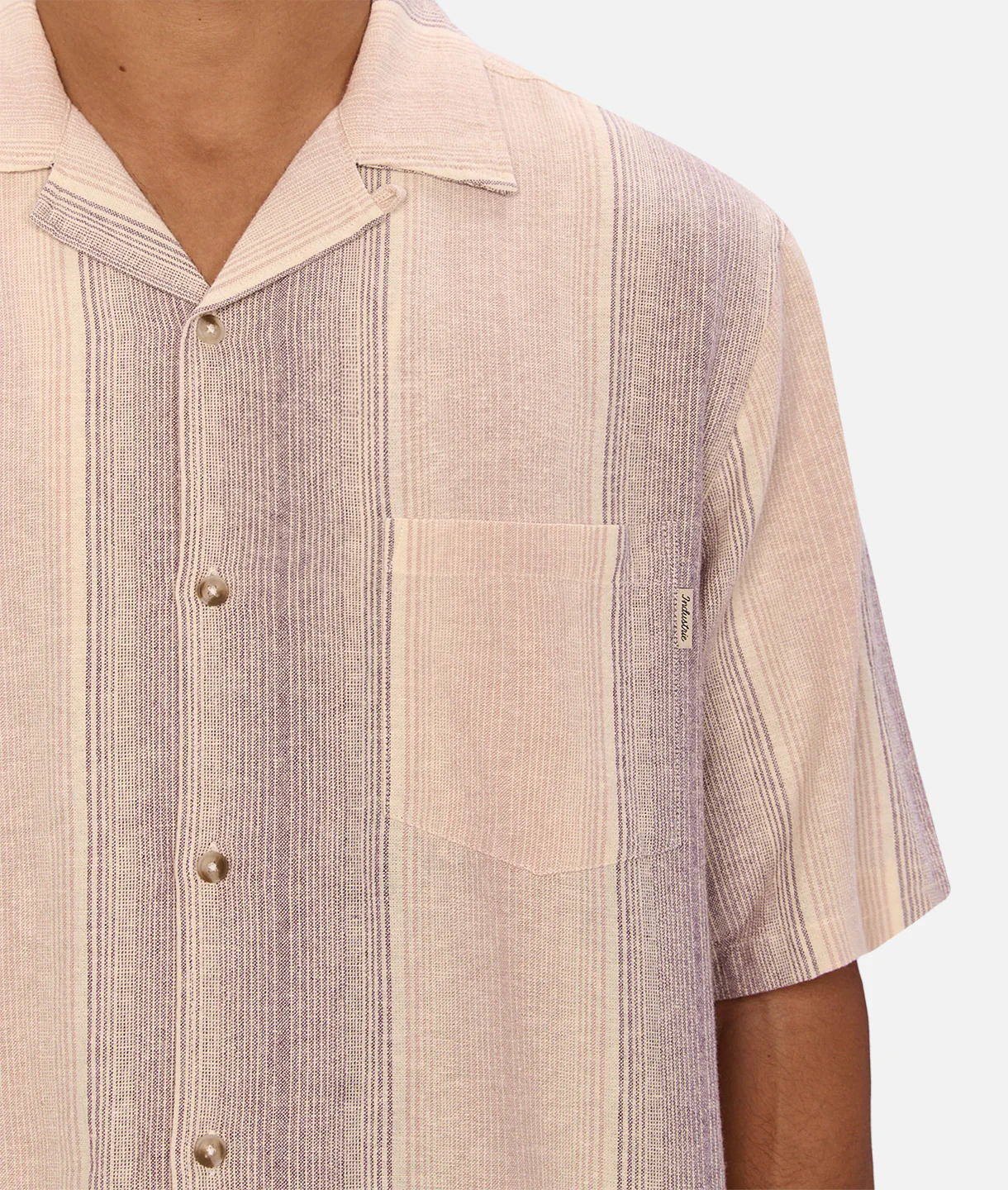 The Sunset Short Sleeve Shirt - Lavender/Musk