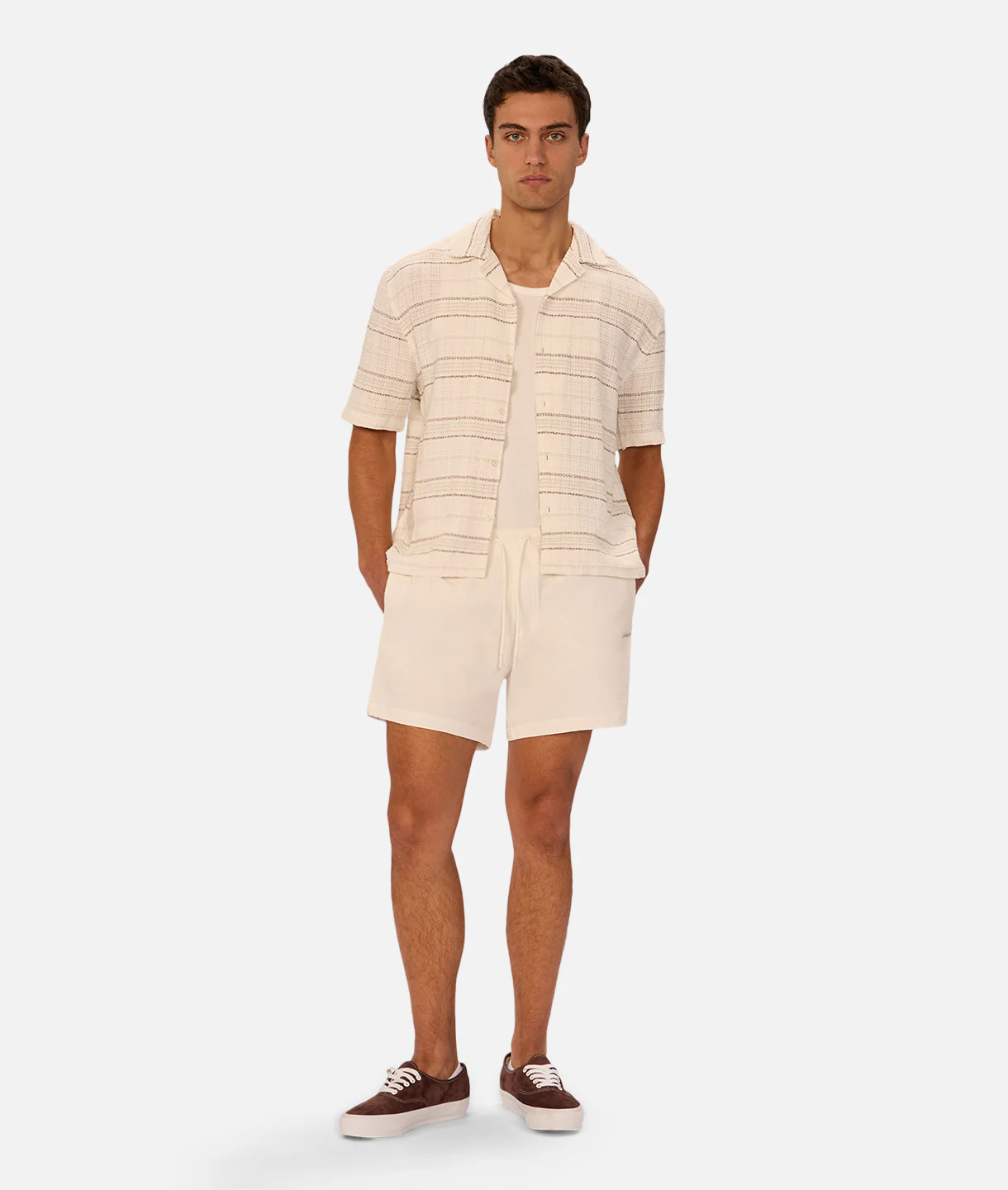 The Tropez Swim Short - Creme