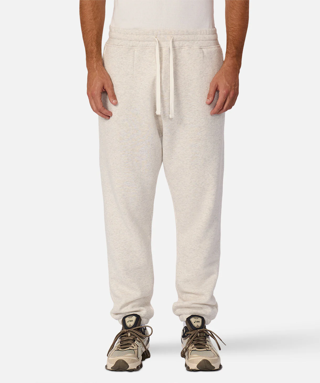 Del Sur Marle Sweatpant - Oat Melange