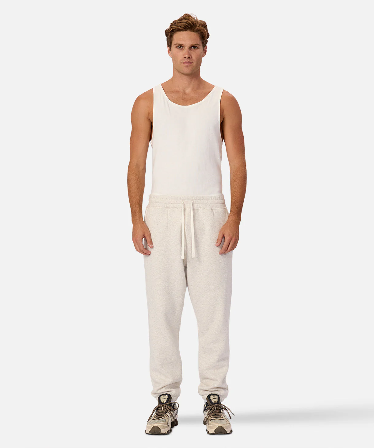 Del Sur Marle Sweatpant - Oat Melange