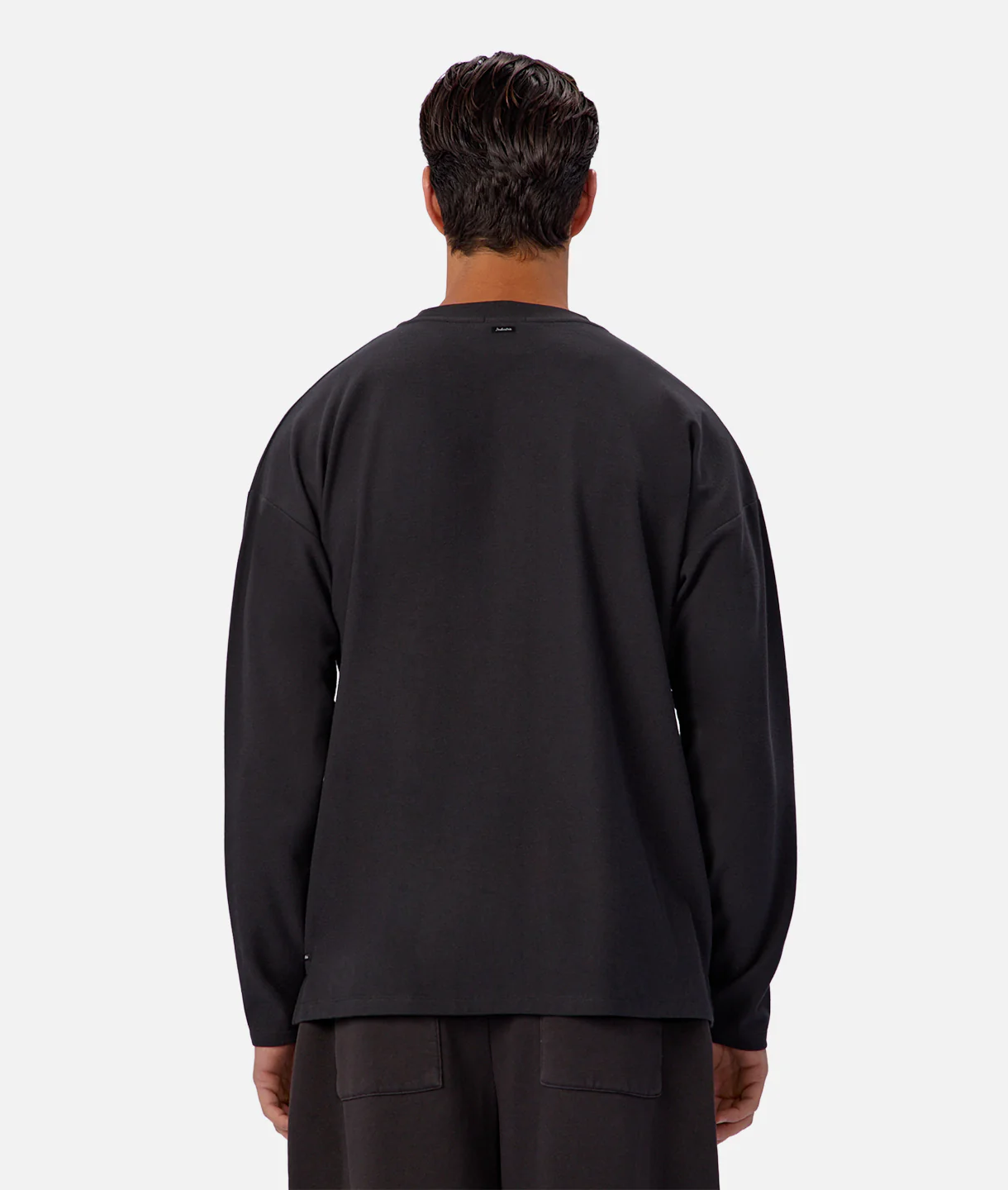 The Waffle Long Sleeve T-Shirt - Black