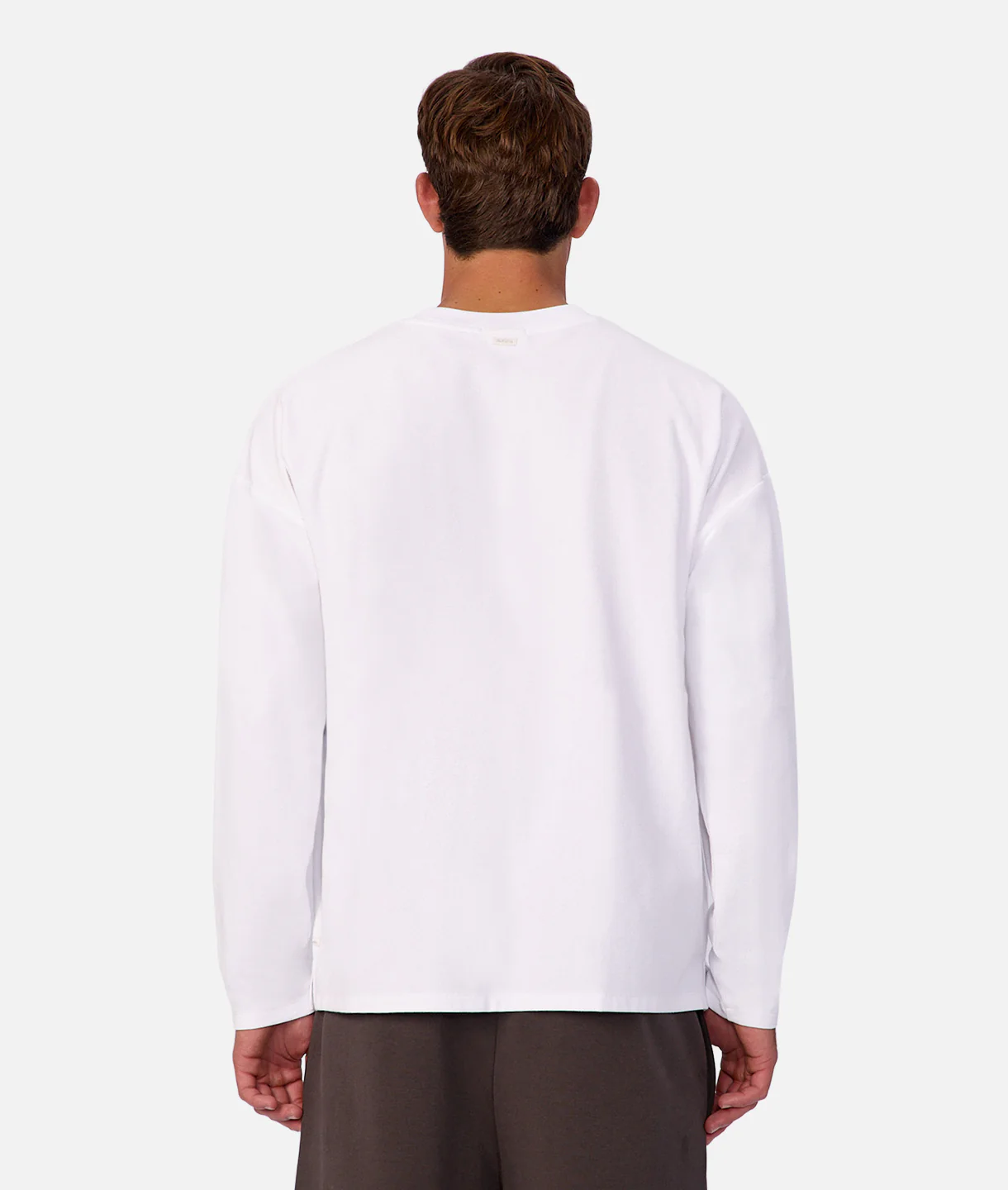 The Waffle Long Sleeve T-Shirt - Chalk