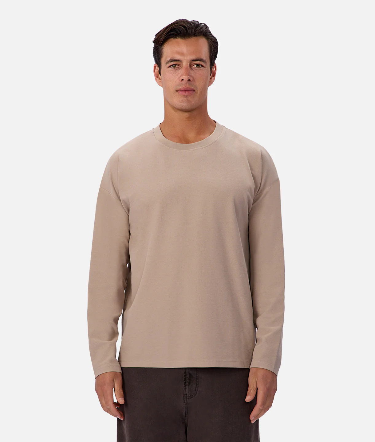 The Waffle Long Sleeve T-Shirt - Mojave