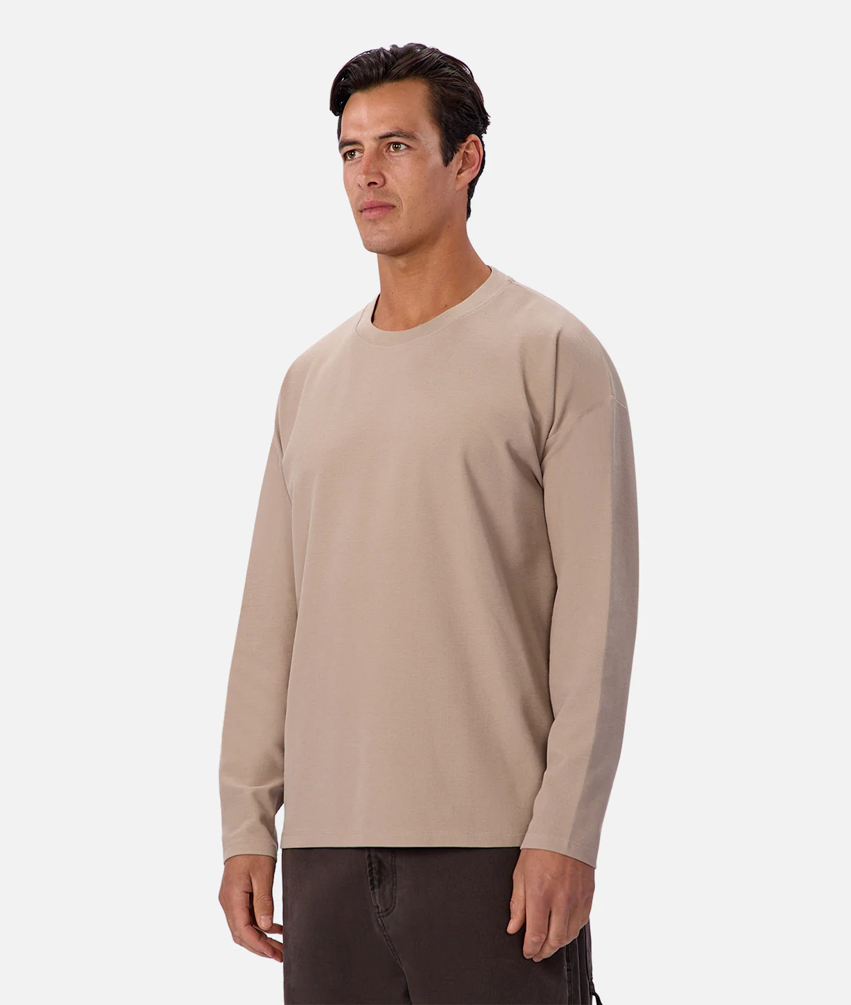 The Waffle Long Sleeve T-Shirt - Mojave