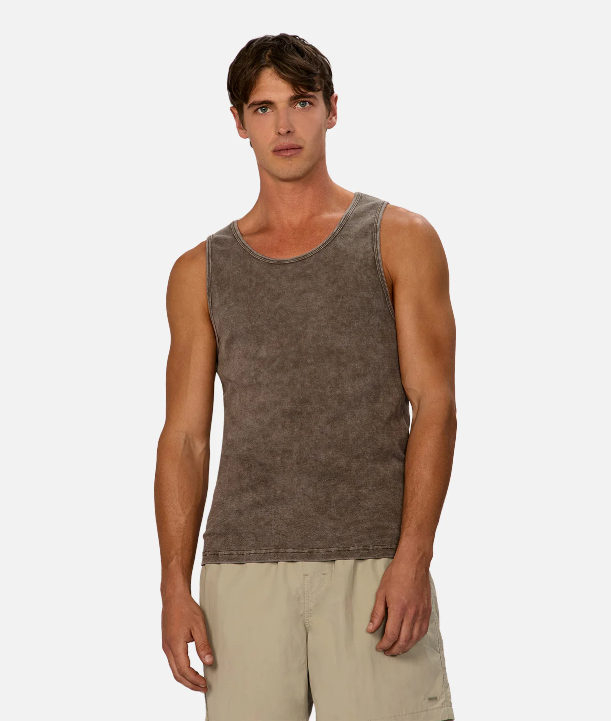 The Washed Brando Ribbed Tank Top