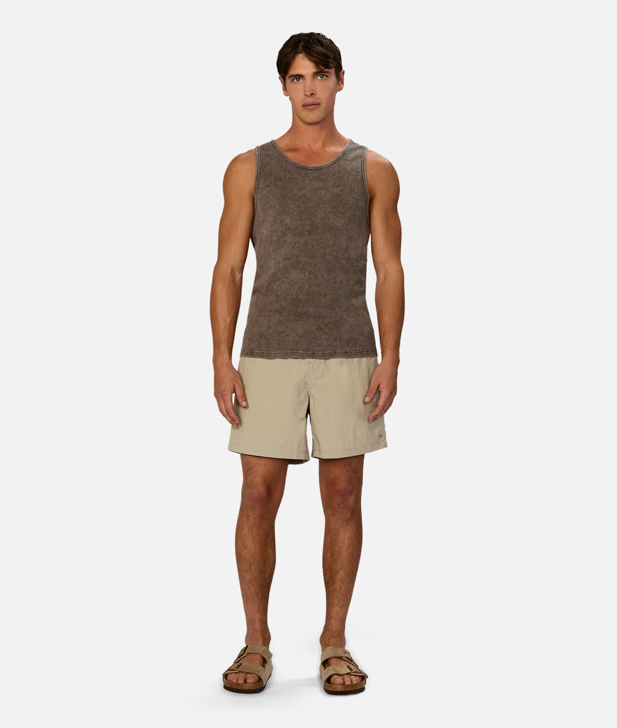 The Washed Brando Ribbed Tank Top