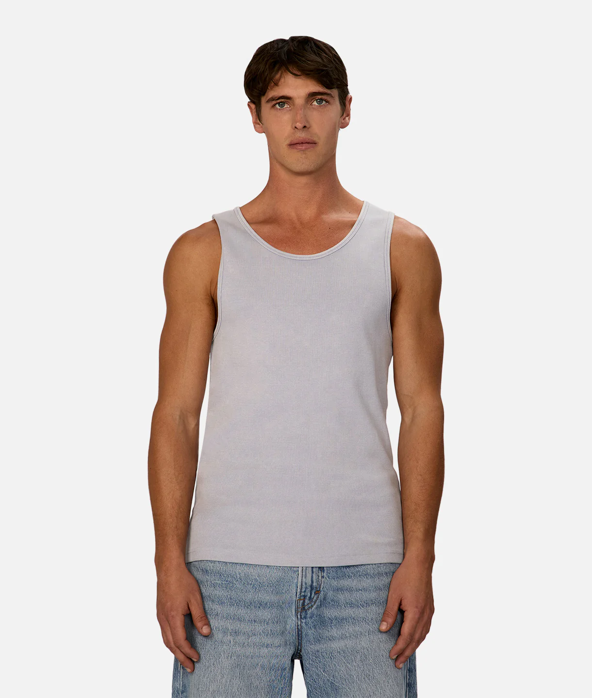 The Washed Brando Ribbed Tank Top