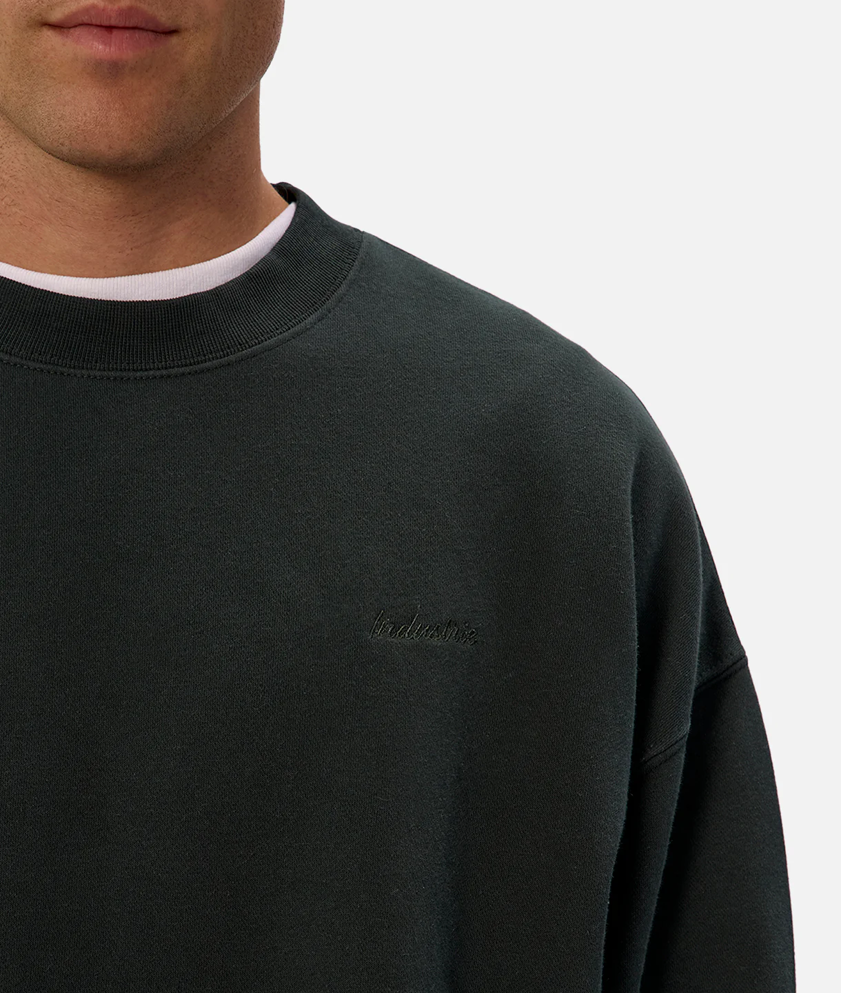 The New Del Sur Washed Sweatshirt - Rich Green