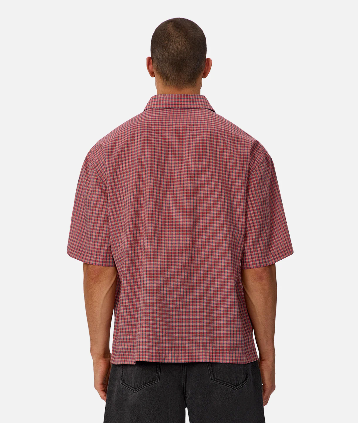 The Wilshire Short Sleeve Shirt - Red Combo