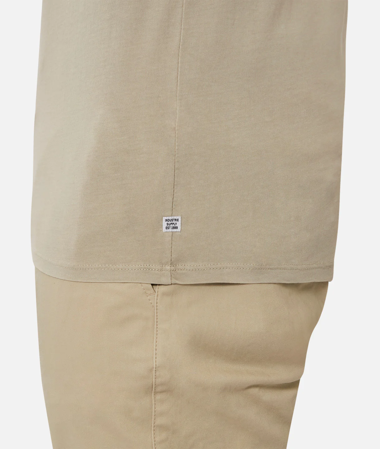 The Basic Classic Crew Neck T-Shirt - OD Stone