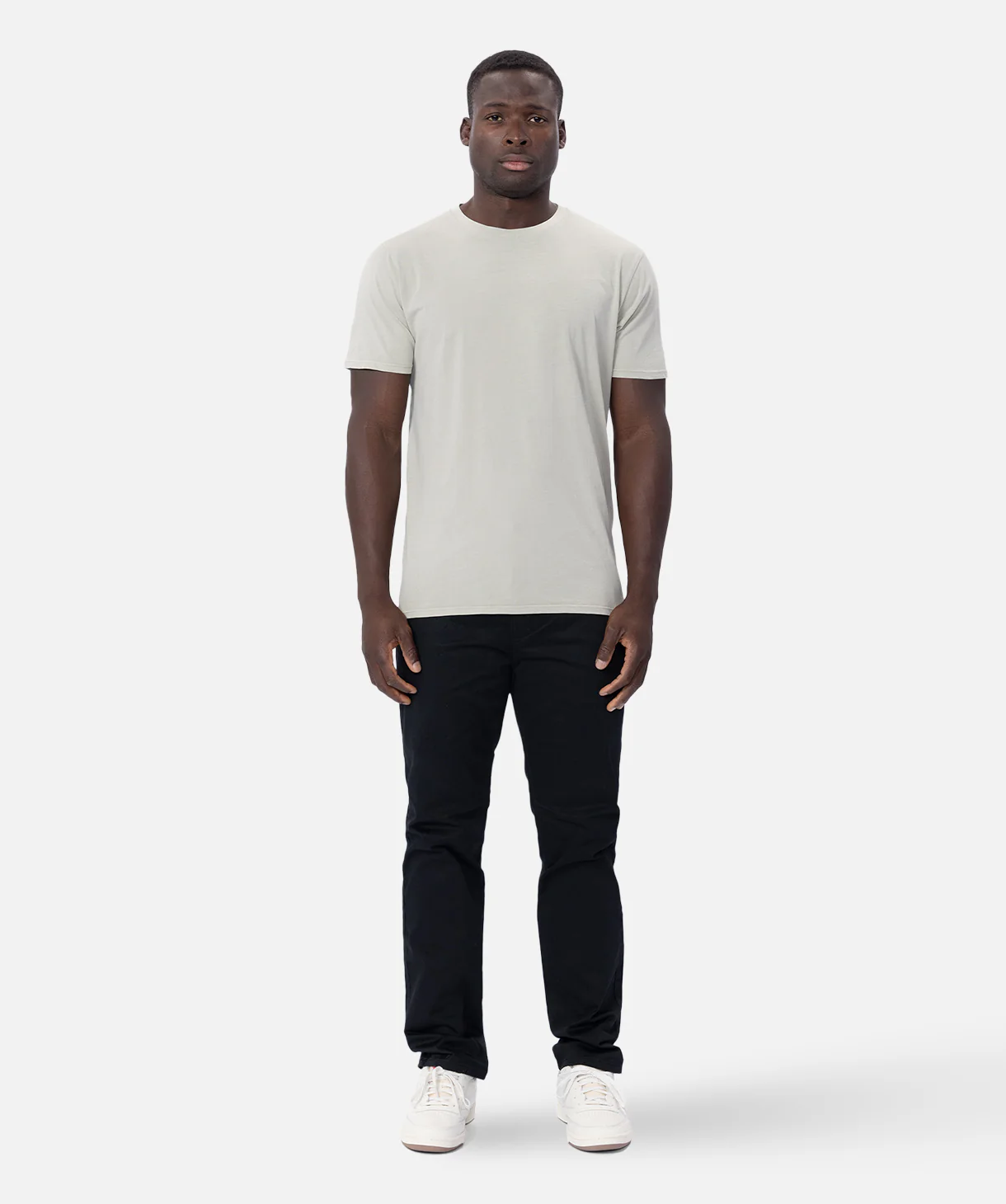 The Basic Classic Crew Neck T-Shirt - Lt Sage