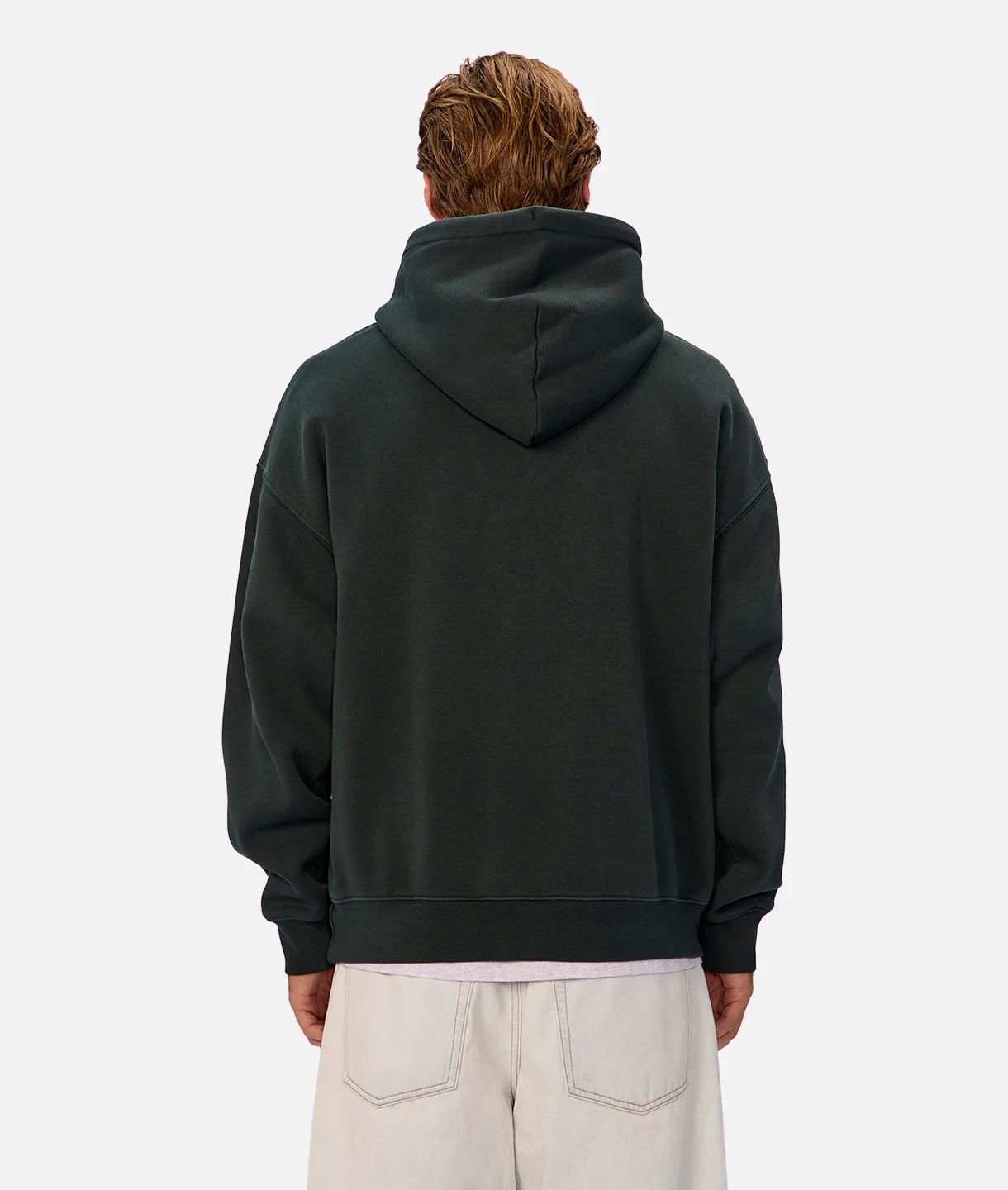 The New Del Sur Washed Hoodie - Rich Green