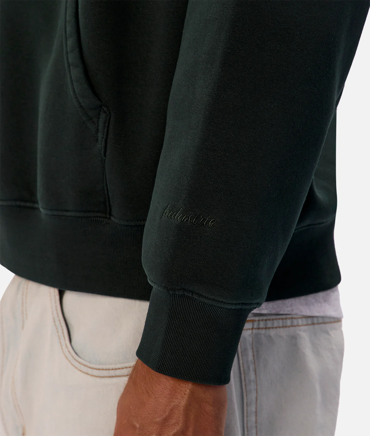The New Del Sur Washed Hoodie - Rich Green